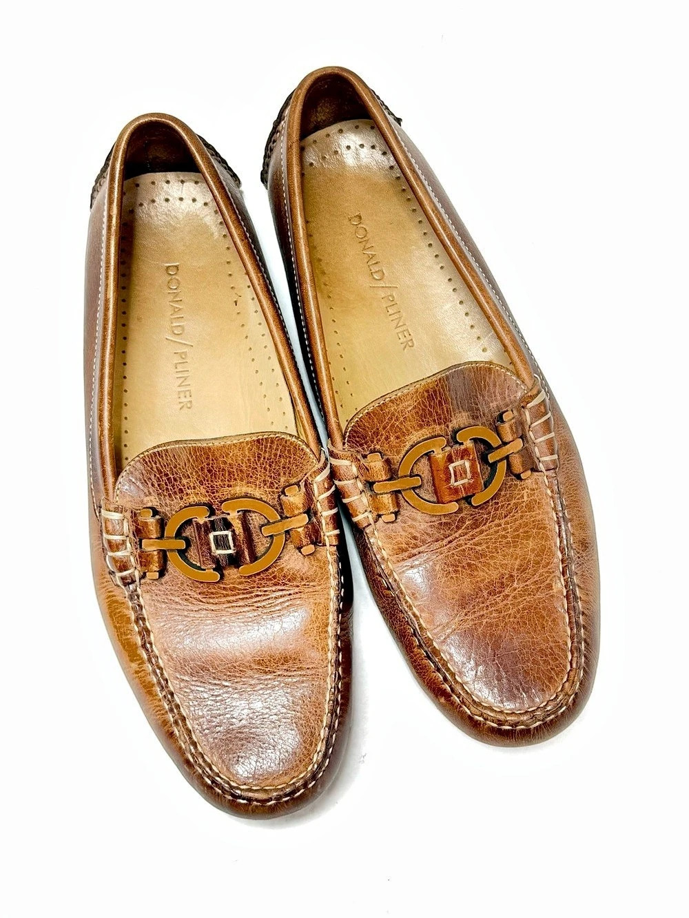 Donald Pliner ‘Riel’ Leather Driving Loafers - Mens size 9